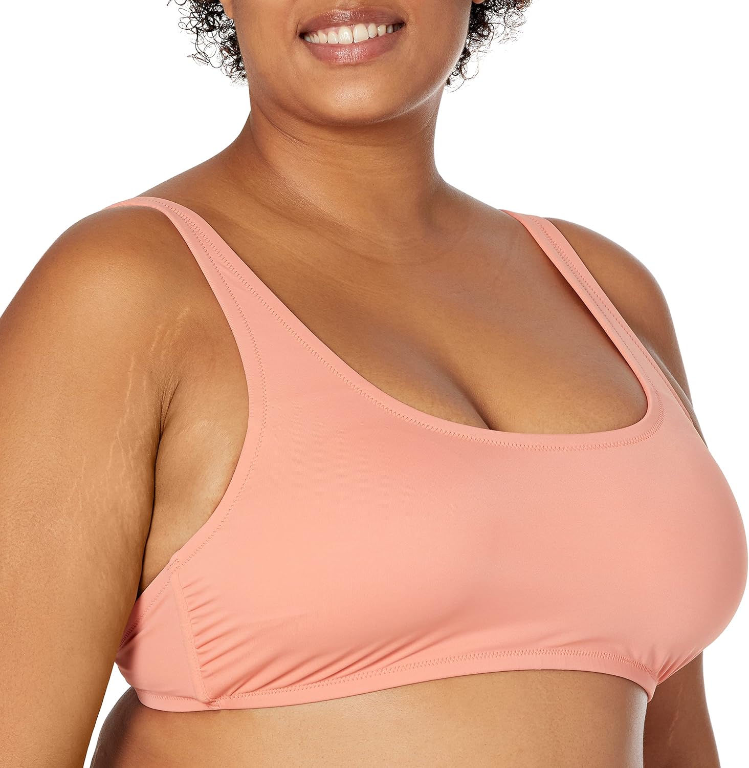 Amazon Essentials Women's Scoop Neck Swim Crop Top - Image 8