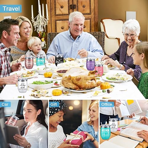 Miniatura 5 de Regalos de agradecimiento para empleados, vaso de vino, regalos de equipo para empleados, regalo de agradecimiento para compañeros de trabajo,