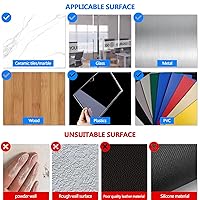 Vista 5 de 3M - Cinta de doble cara resistente de 2 x 15.4 pies, cinta de montaje de 0.04 pulgadas de grosor, cinta adhesiva transparente 4910 de espuma