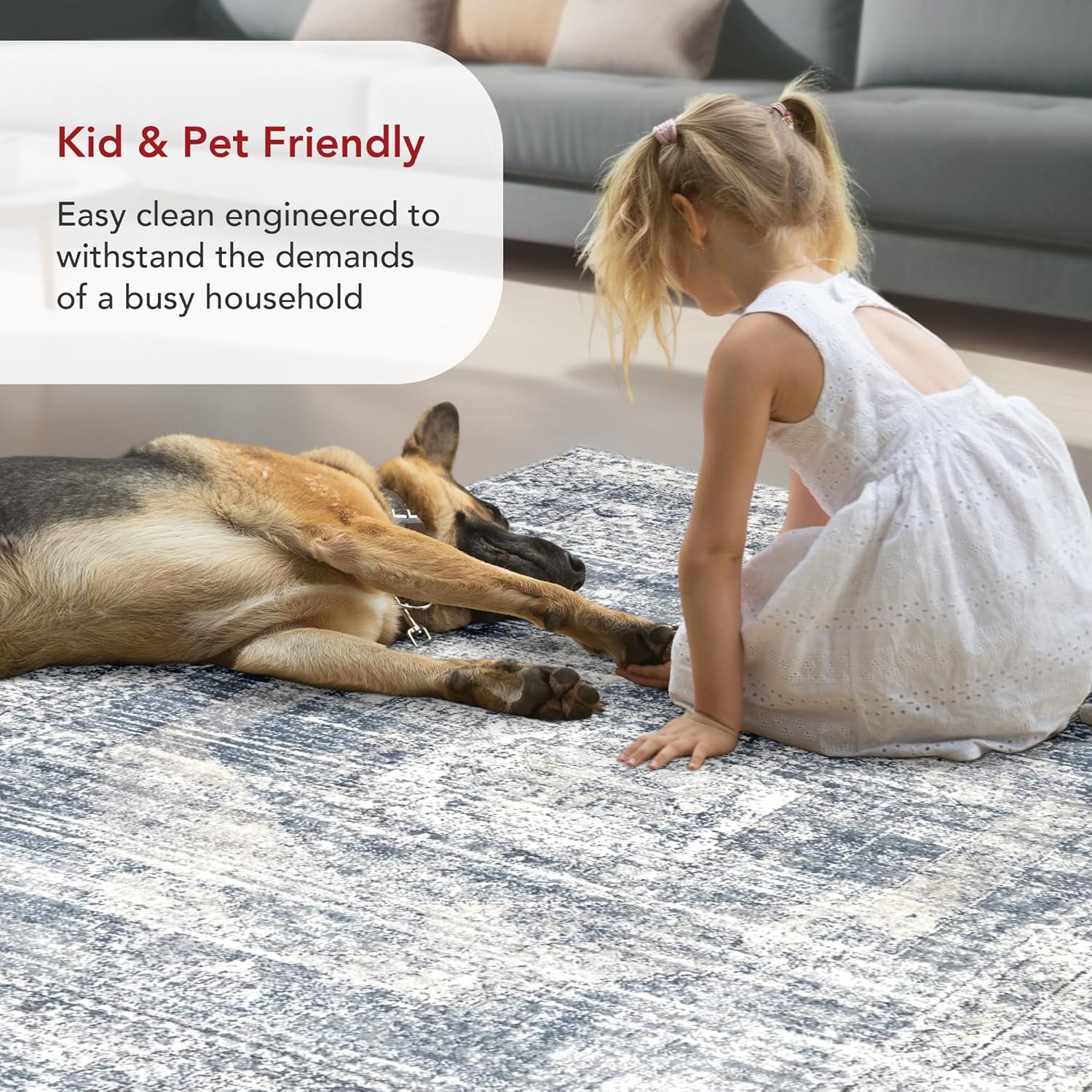 nuLOOM Jayla Barbed Iris Medallion Area Rug, 10x14, Blue