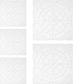 Cheese Draining Mat - Pack of 5 - Cheese Plastic Ripening Mesh - Cheese Plastic Drying Mats