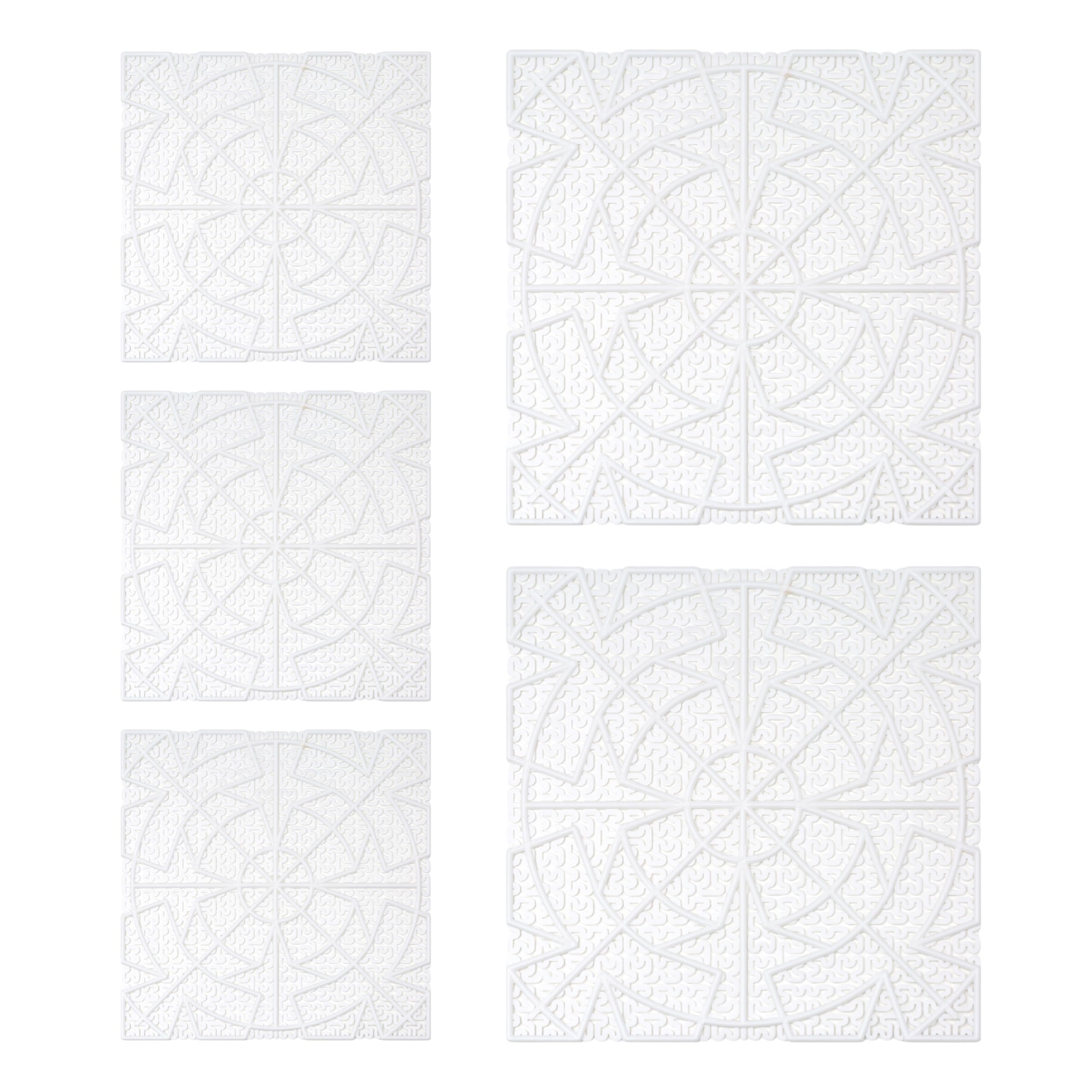 Cheese Draining Mat - Pack of 5 - Cheese Plastic Ripening Mesh - Cheese Plastic Drying Mats