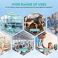 Vista 6 de Jeringa de 3 ml/cc sin aguja Luer Lock con tapa, estéril, desechable, paquete de 10