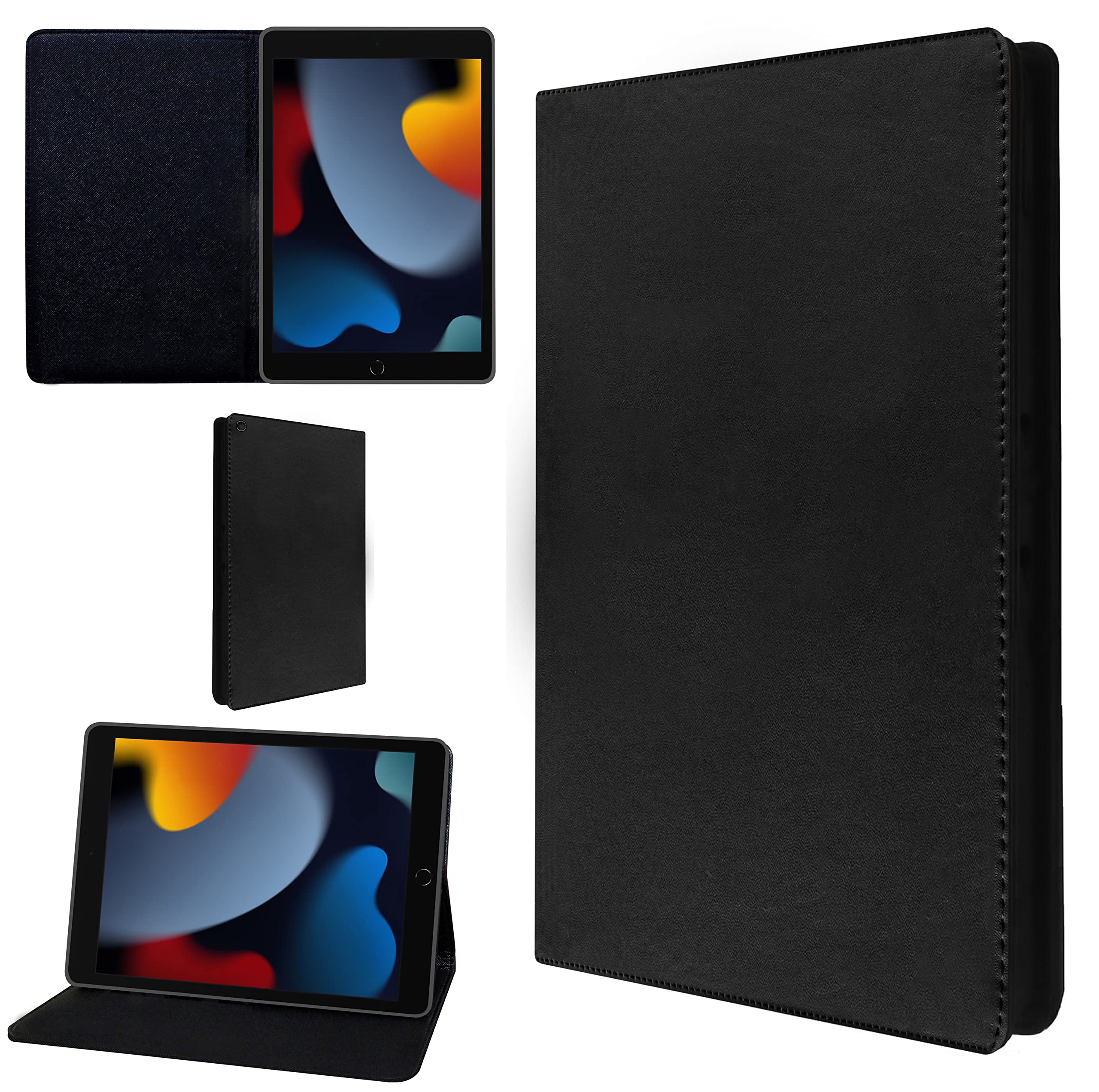 TGK Leather Stand Flip Case Cover for iPad 10.2" Gen 9th / 8th / 7th (2021 | 2020 | 2019), Black (B0C1SYXR1M) Amazon Price History, Amazon Price Tracker