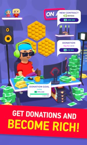 Idle Streamer - Tuber game - PRO