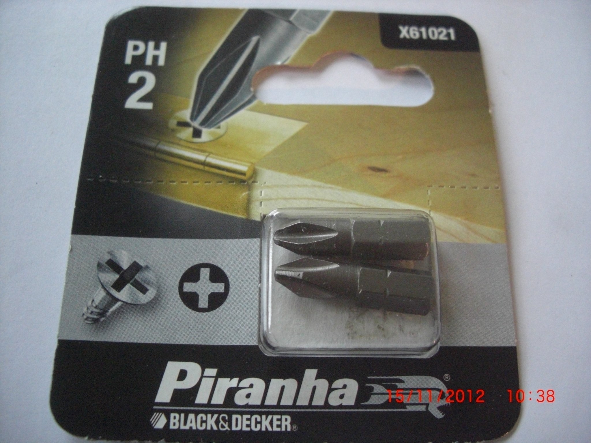 Piranha Bitsatz Schraubendreher – 2 Stück, 25 Mm, TX30 (für Heimwerker)