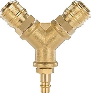 Poppstar Double compressed air distributor with 3/8″ quick couplings (standard compressed air connection DN 7.2)