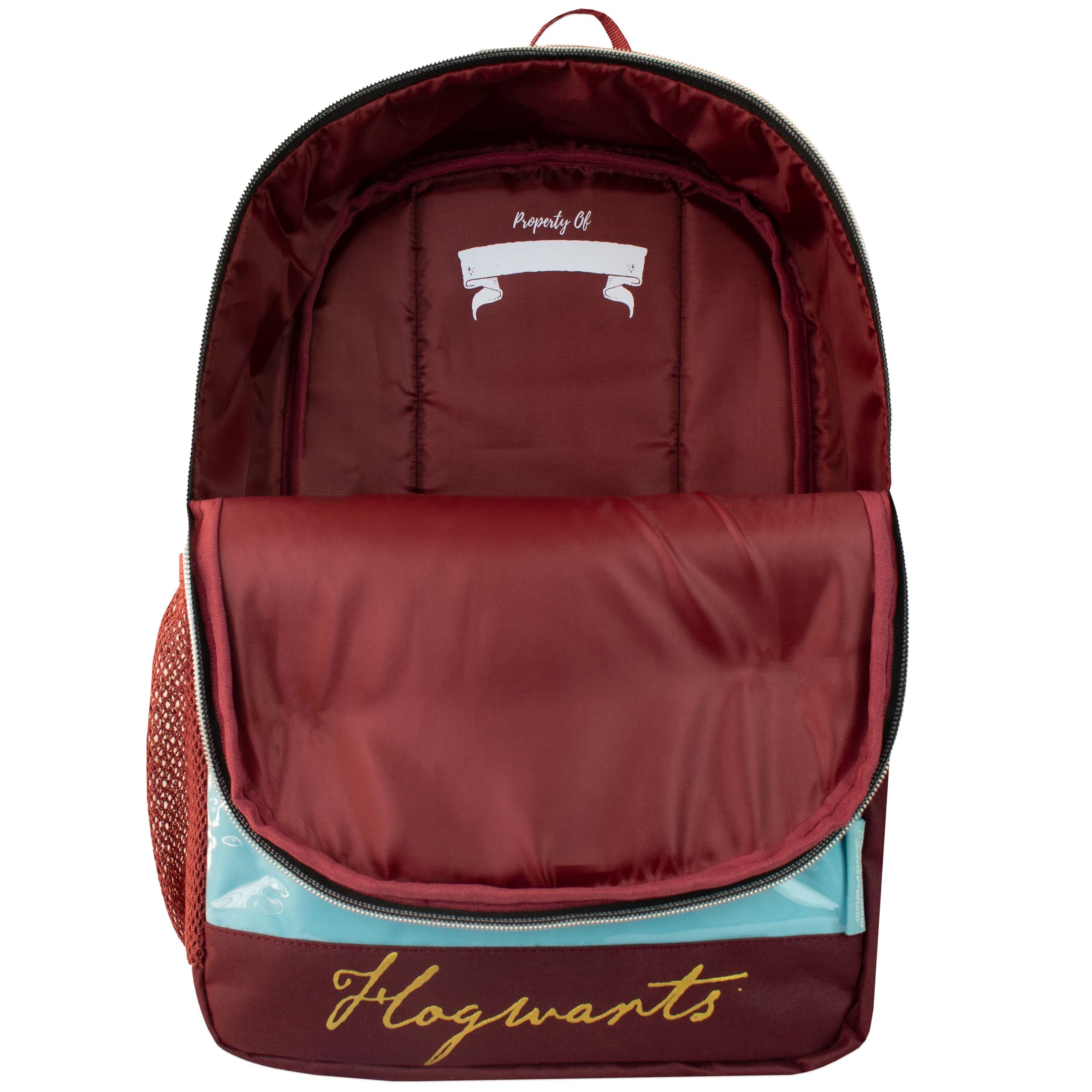 Harry Potter Enfants Sac à Dos et Sac à Lunch Hogwarts Bleu