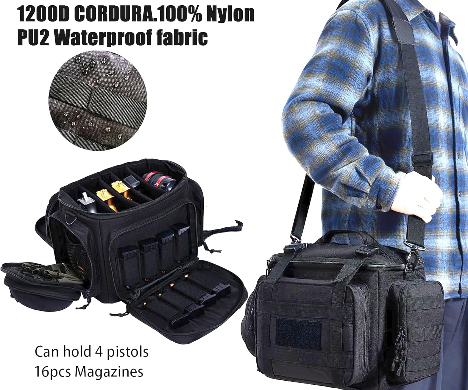 Bundles Gun Range Backpack + Pistol Bag