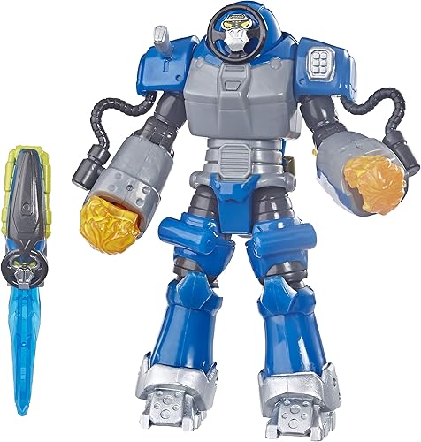 Figura de acción de Power Rangers Beast Morphers Smash Beastbot de 6 pulgadas inspirada en el programa de televisión