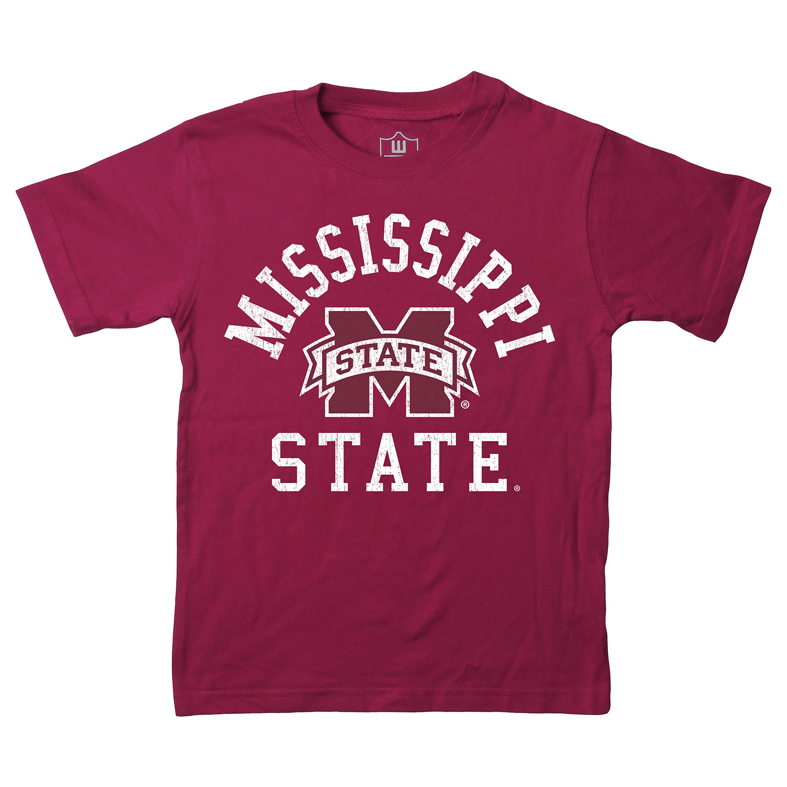 Wes and Willy NCAA Kids S/S Organic Cotton Tee Shirt, North Carolina Tar Heels, L, NC Blue — view 109