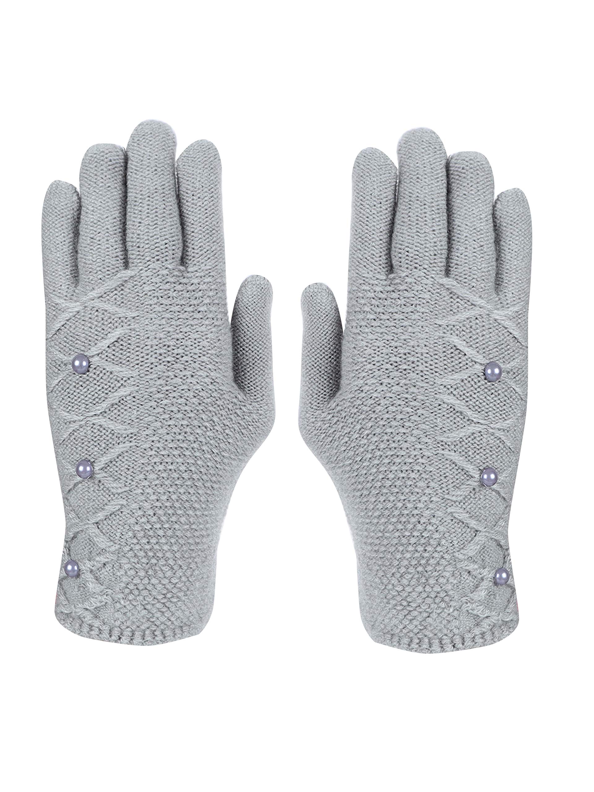 Acrylic Woolen Winter Gloves for Women & Girls, fits everyone above 10 years