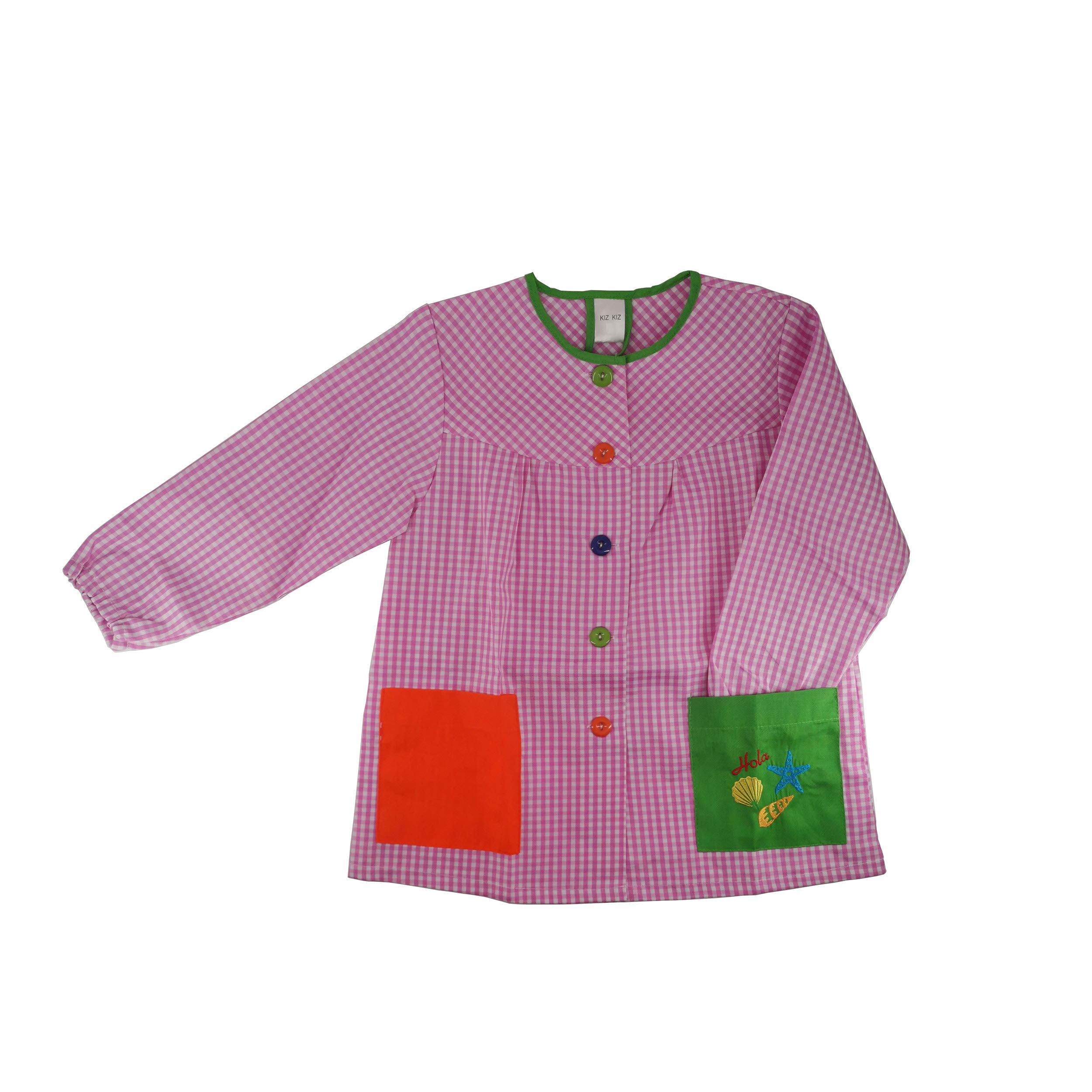 Kiz Kiz Bata Escolar Infantil Multicolor Baby Infantil de Cuadros