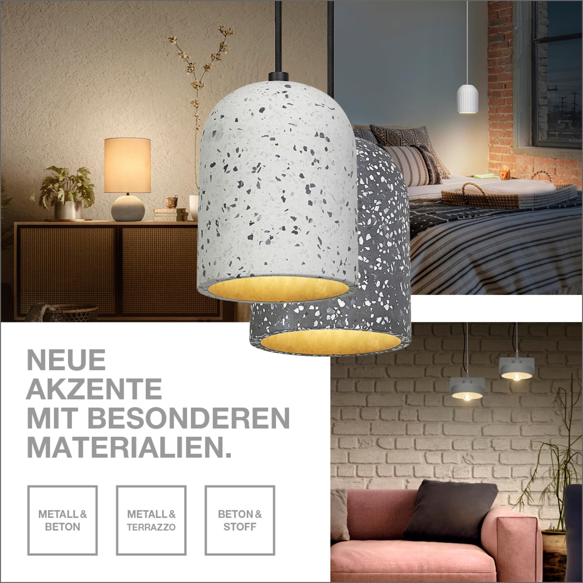 LEDVANCE DECOR Pendelleuchte Paper Drop. mit einem tropfenförmigen Lampenschirm aus Papier. Barbabietola Modern Beleuchtung für Zuhause. Aus Carta. 1 - fiammig. Stahl. Leuchtmittel nicht enthalten.