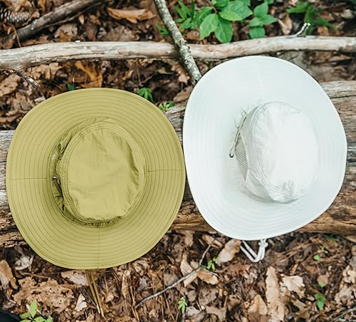 Miniatura 5 de Jemez - Sombrero Boonie de ala ancha con solapa para el cuello para pesca, senderismo, protección UPF50+
