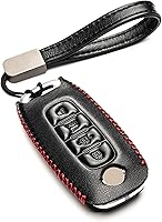 Vista 10 de Vitodeco Funda de cuero genuino para llavero inteligente compatible con Nissan Sentra, Versa, Rogue, Pathfinder, Murano, Kicks, Ariya, Armada