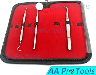 AA PRO Basic Dental Instruments: TWEEZER Pick and Mirror A+ Quality