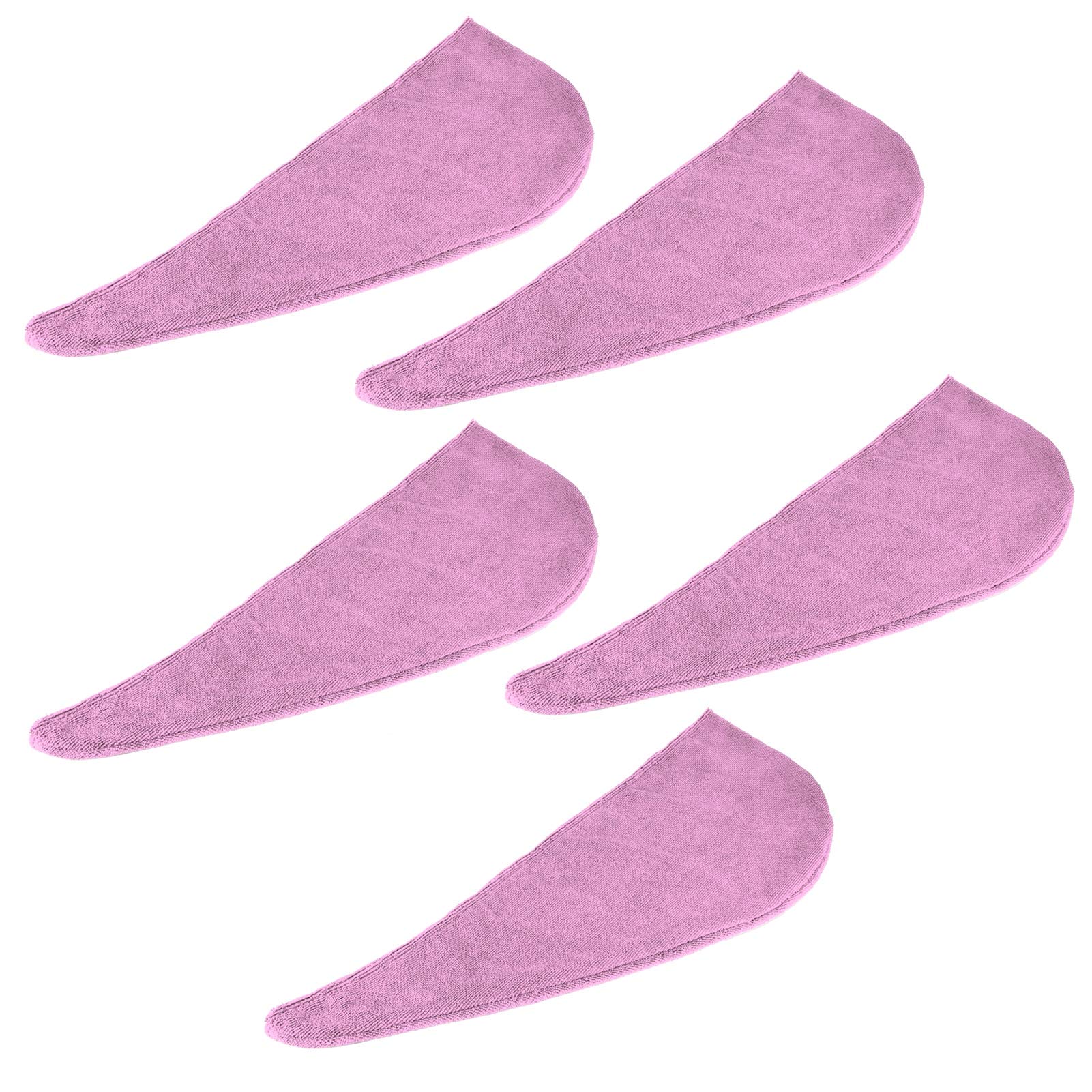 Hair Drying Hat, Dry Hair Turban, Smooth for Family Travel(Light Purple)-image-35