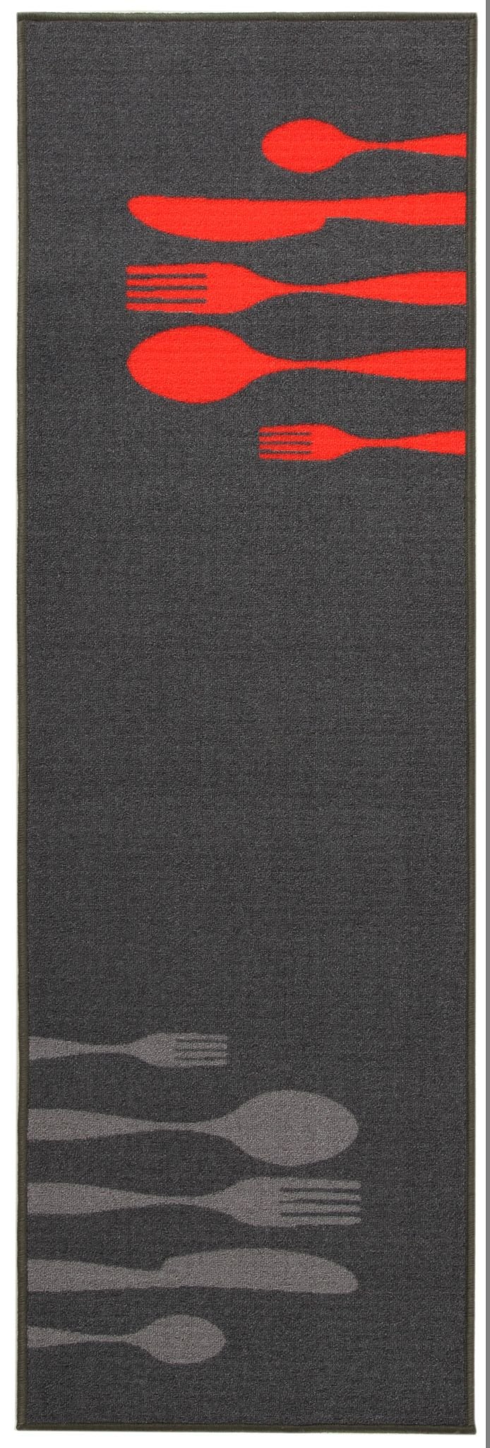 Tappeto da cucina Passatoia Dinner Collection 57x200 cm M825 GRIGIO