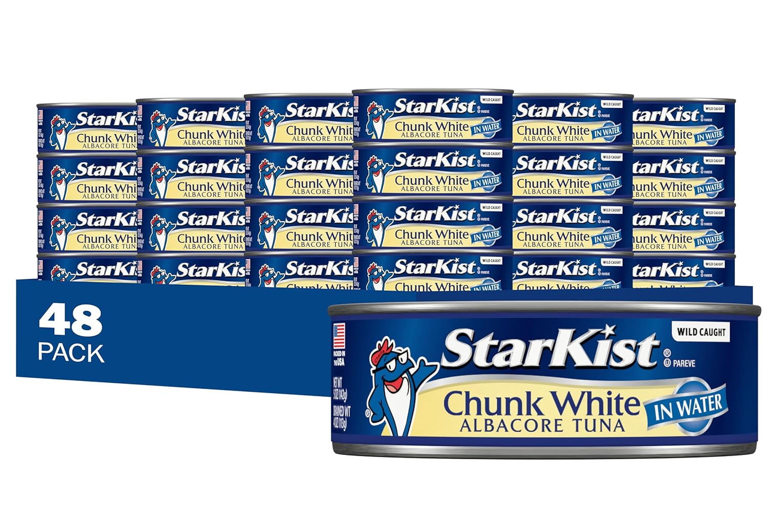 StarKist Chunk White Tuna in Water, 5 oz Can (48 Pack)