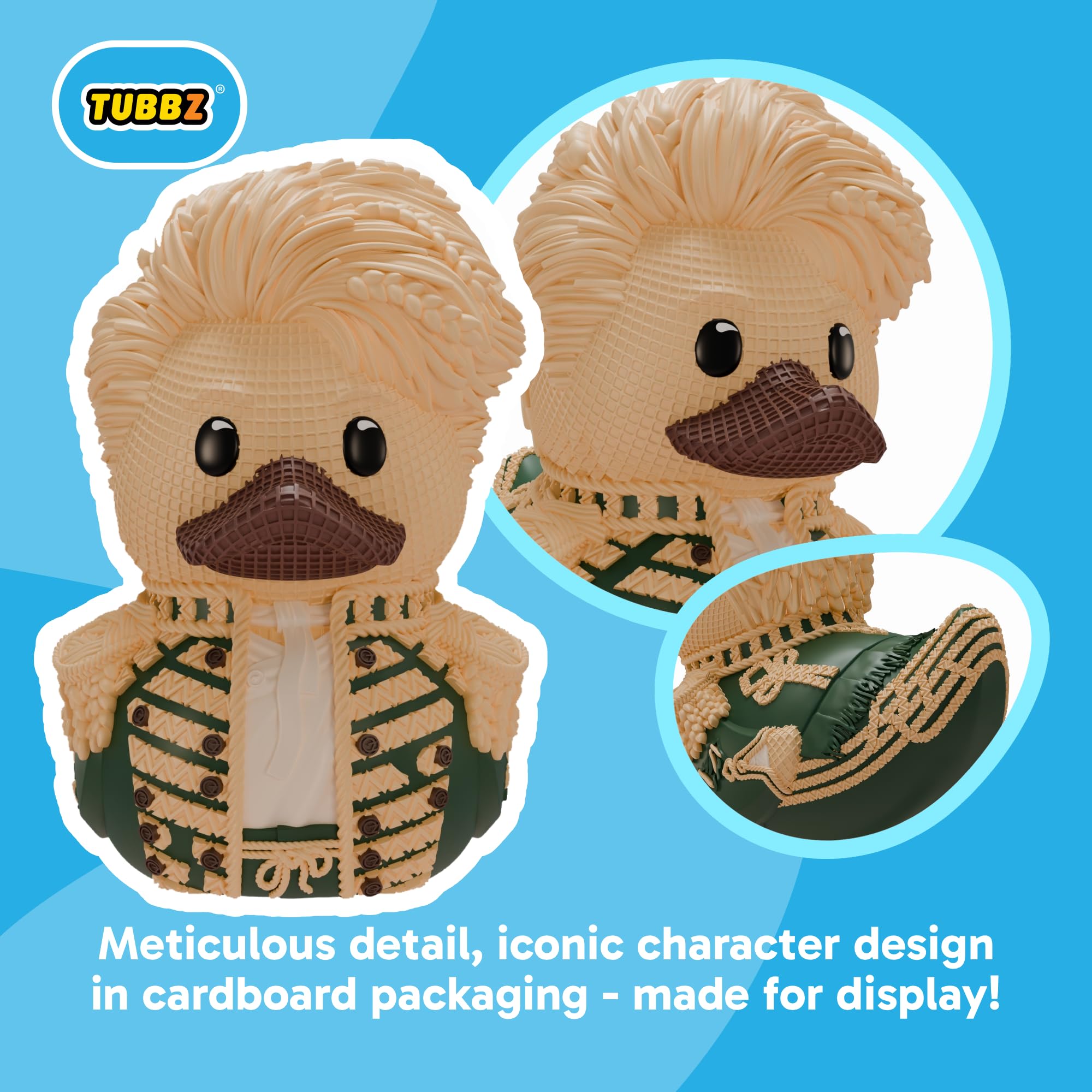 TUBBZ Boxed Edition: Wicked For Good - Scarecrow Cosplaying Rubber Duck Vinyl Figure - Official Collectible for Fans of Wicked - Image 2