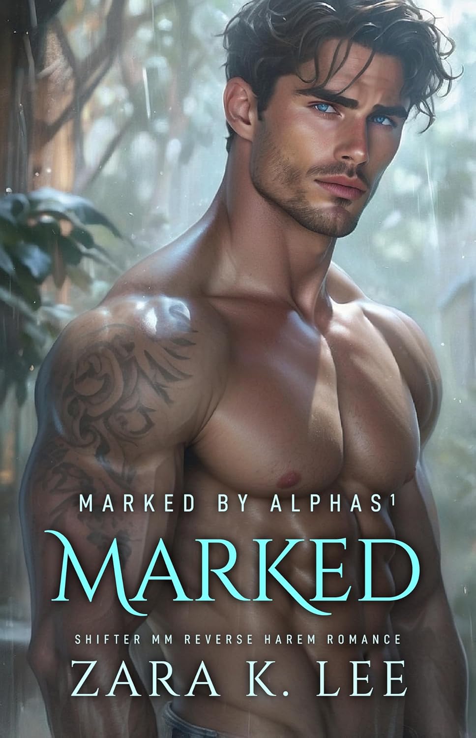Marked by Alphas 1 - Marked: Fated Mates Wolf Shifter MM Reverse Harem Romance (The Blood Moon Chronicle)      Kindle Edition