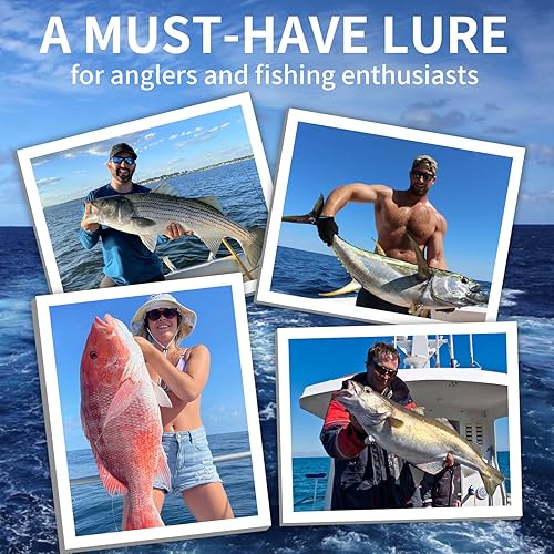 Miniatura 44 de TRUSCEND - Señuelos de pesca para agua dulce y salada, señuelo realista para trucha lubina, de hundimiento lento, regalos de pesca increíbles