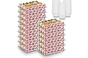 Mini Cupcake Boxes - 24 Pack of 15 Sets with 375 Liners