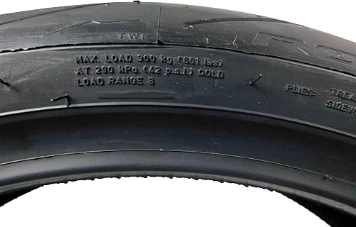 Miniatura 8 de Pirelli Diablo Rosso III Front and Rear Street Sport neumáticos de motocicleta con Pirelli Logo llavero Rosso 3