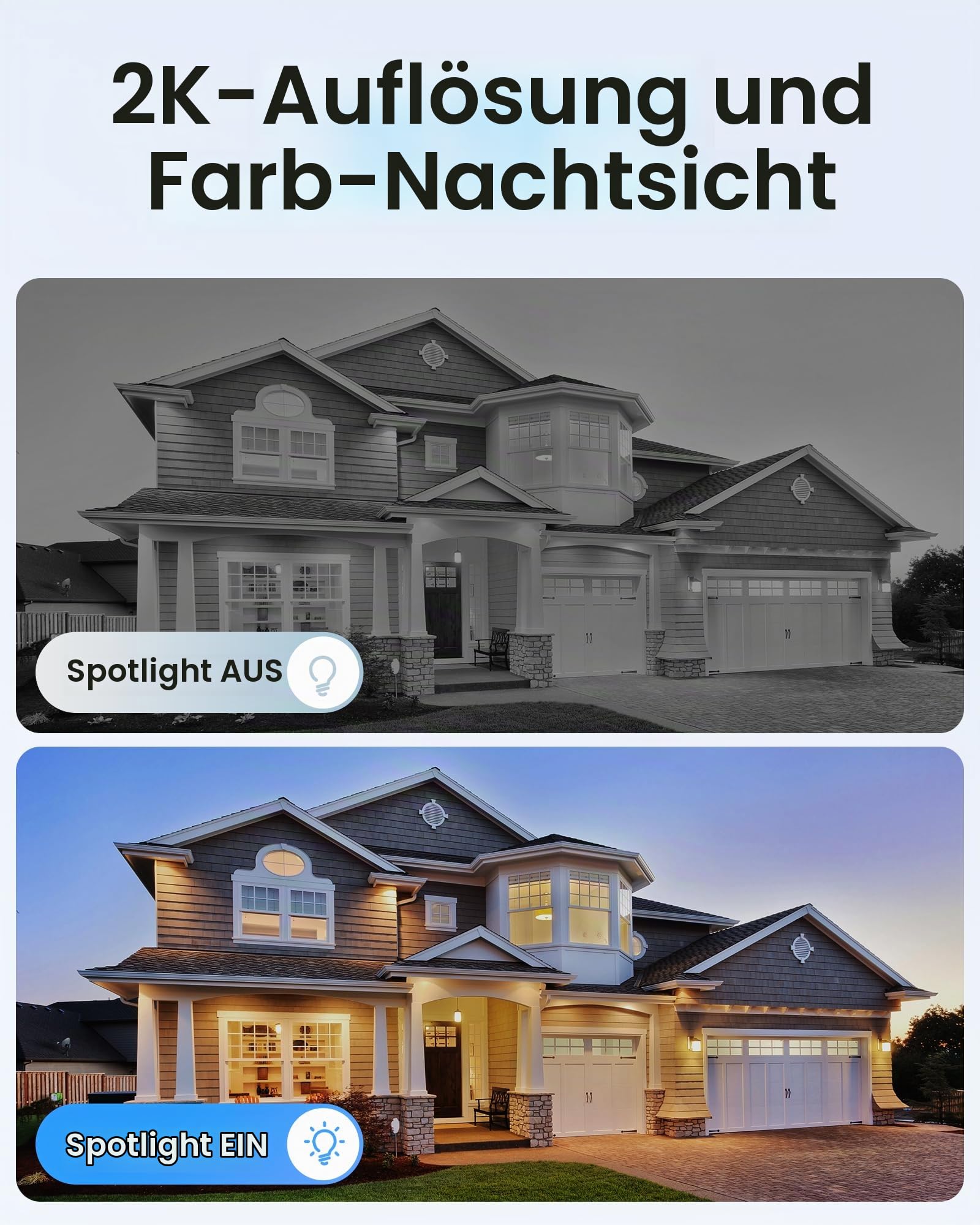 ZOSI 3MP WiFi 6 Add-On Kamera, Erweiterungskamera NVR System
