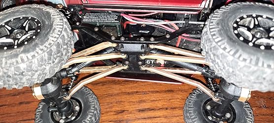 Yeah Racing Messing Diff.-Abdeckung 38g (2) für Axial SCX10 Pro/III