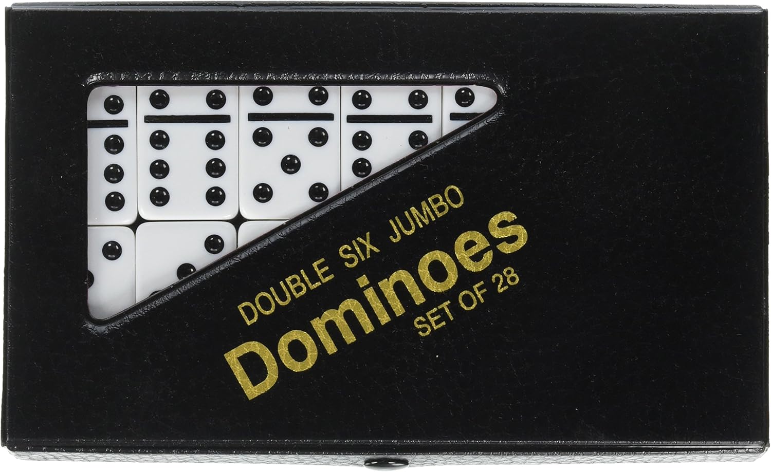 CHH Double 6 Jumbo Dominoes - White