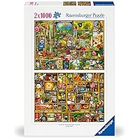 Ravensburger Colin Thompson Puzzle 12000381 Colin Thompson – 2 x 1000 pezzi per adulti