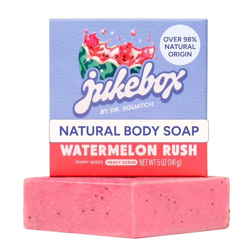 Sabonete em barra corporal JUKEBOX Watermelon Rush, 142 g, 1 unidade