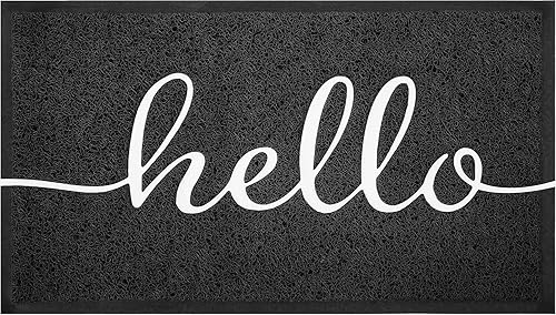 EARTHALL Divertidas alfombrillas de bienvenida para exteriores puerta delantera para entrada exterior felpudo para entrada exterior e interior