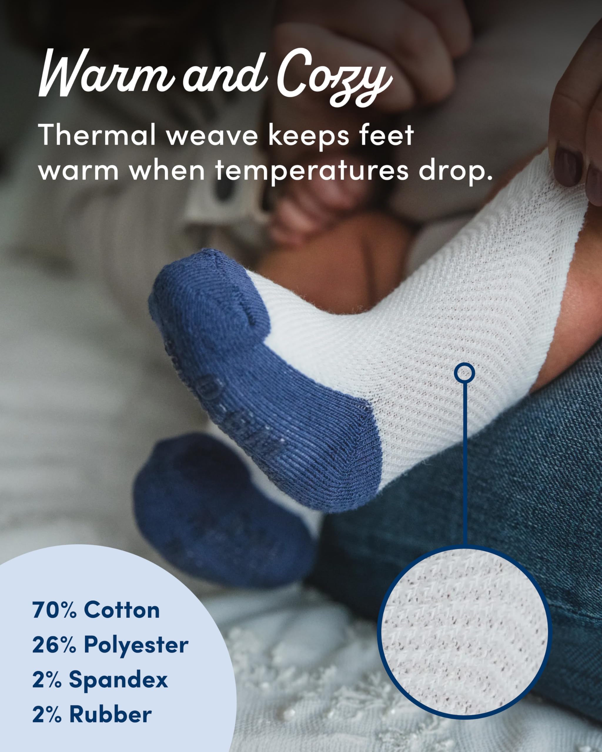 Fruit of the Loom Pack de 6 pares de calcetines largos para todas las estaciones