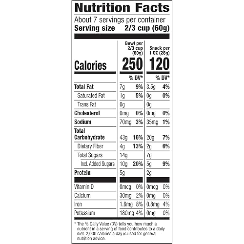 Miniatura 8 de Cascadian Farm Granola orgánica cereales de canela y pasas 156 onzas paquete de 6