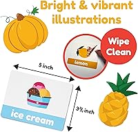Vista 7 de Tarjetas flash avanzadas para niños pequeños de 3 a 5 años - 101 tarjetas flash - tarjetas flash preescolares - tarjeta flash de jardín de infantes
