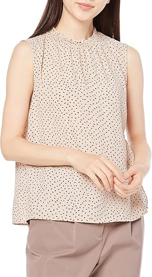 Amazon ナチュラルビューティーベーシック ブラウス ドローイングドットブラウス レディース 017 ベージュ クロ M シャツ ブラウス 通販 Amazon ナチュラルビューティーベーシック ブラウス ドローイングドットブラウス レディース 017 ベージュ クロ M シャツ ブラウス 通販