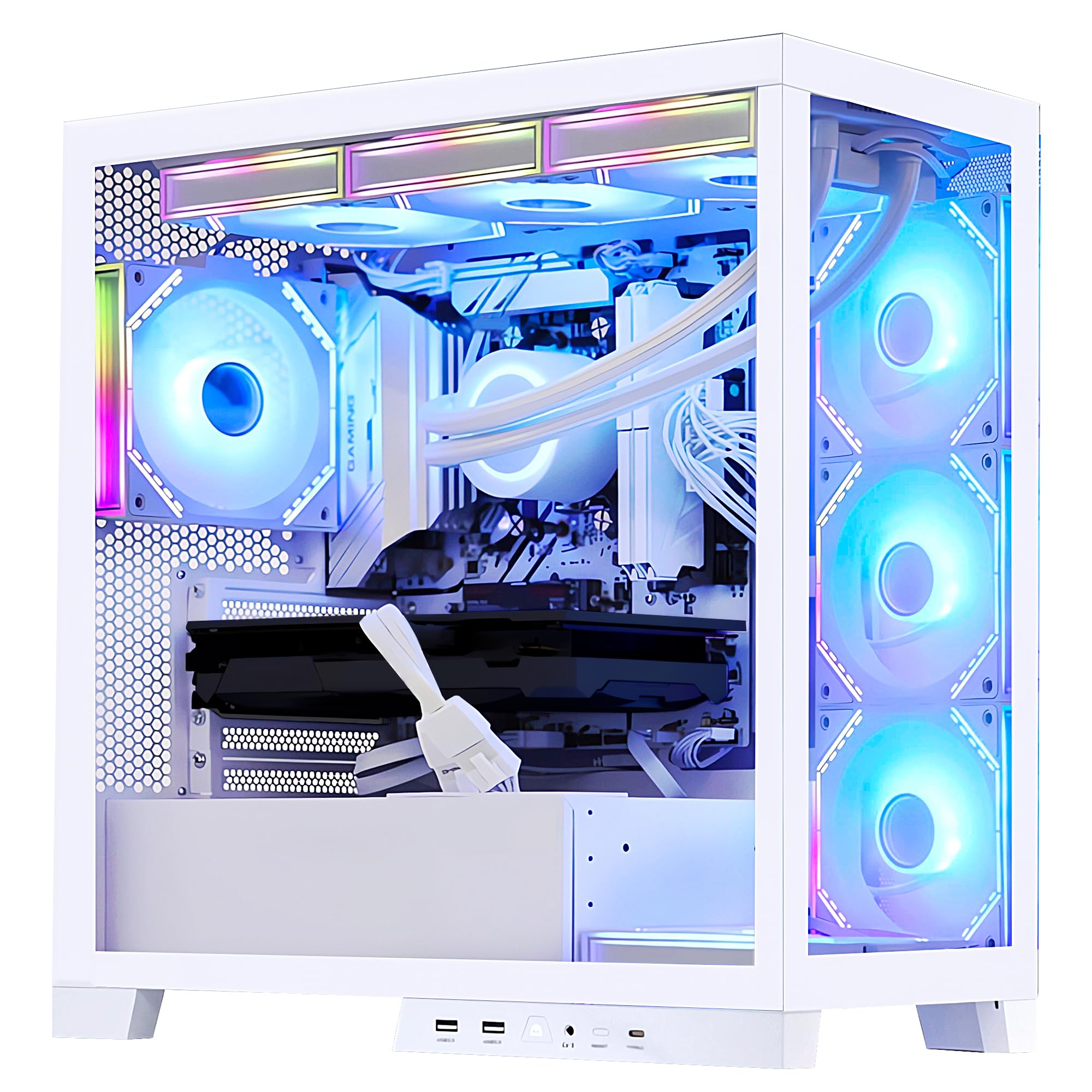 Amazon.com: HELLOLAND PC para juegos AMD Ryzen 7 7800X3D 4.2GHz