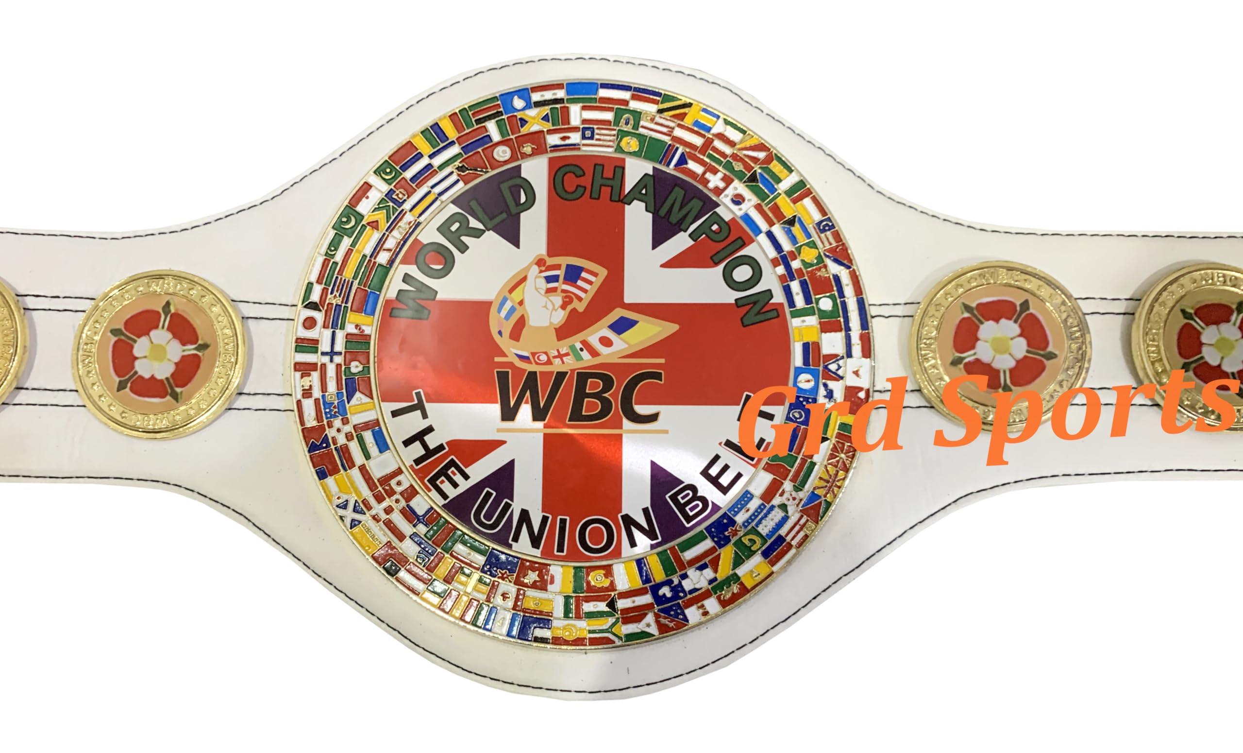 WBC Special Edition The Union World Boxing Championship Belt White