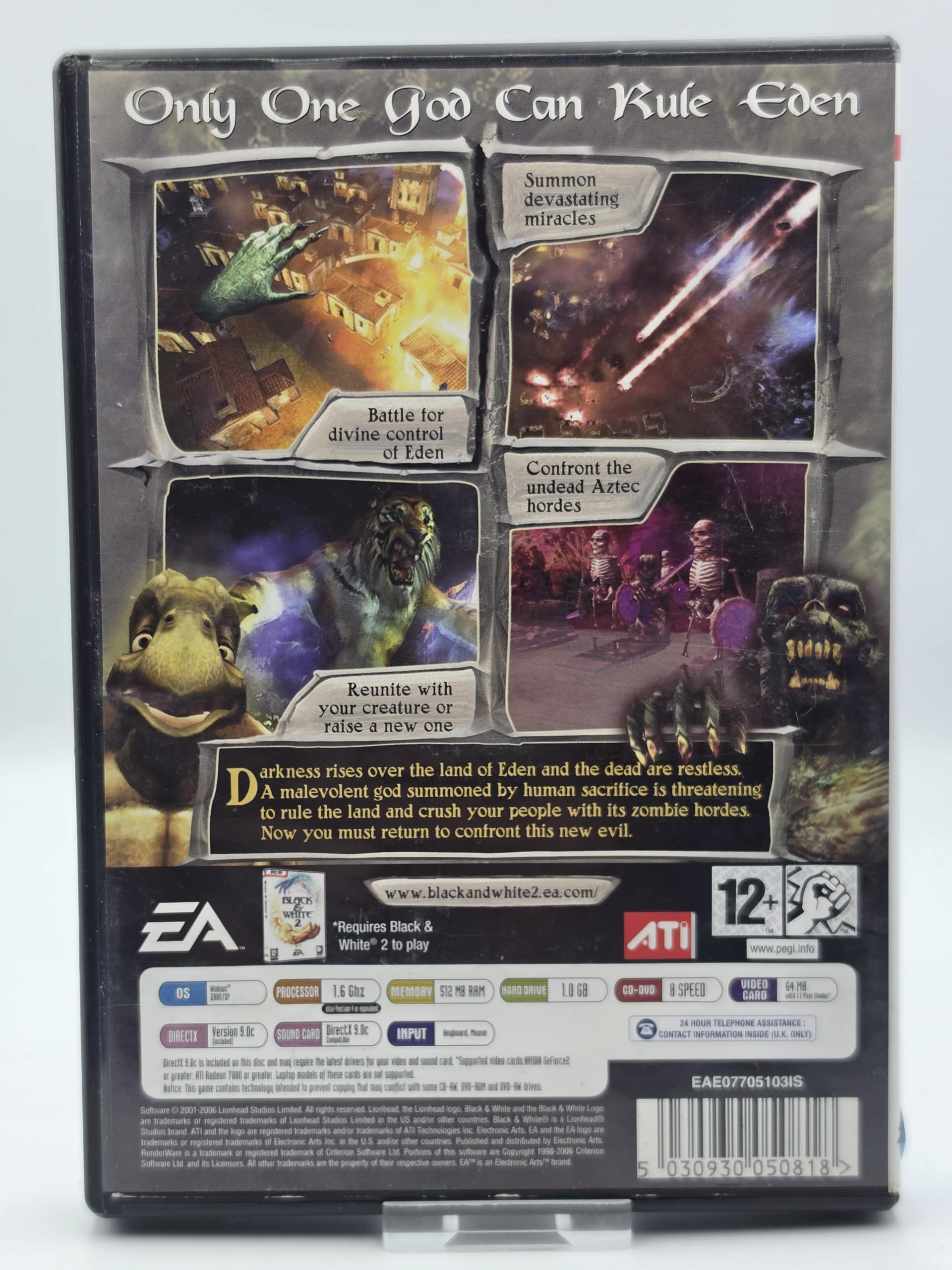 Black & White 2: Battle of The Gods Expansion Pack (PC DVD