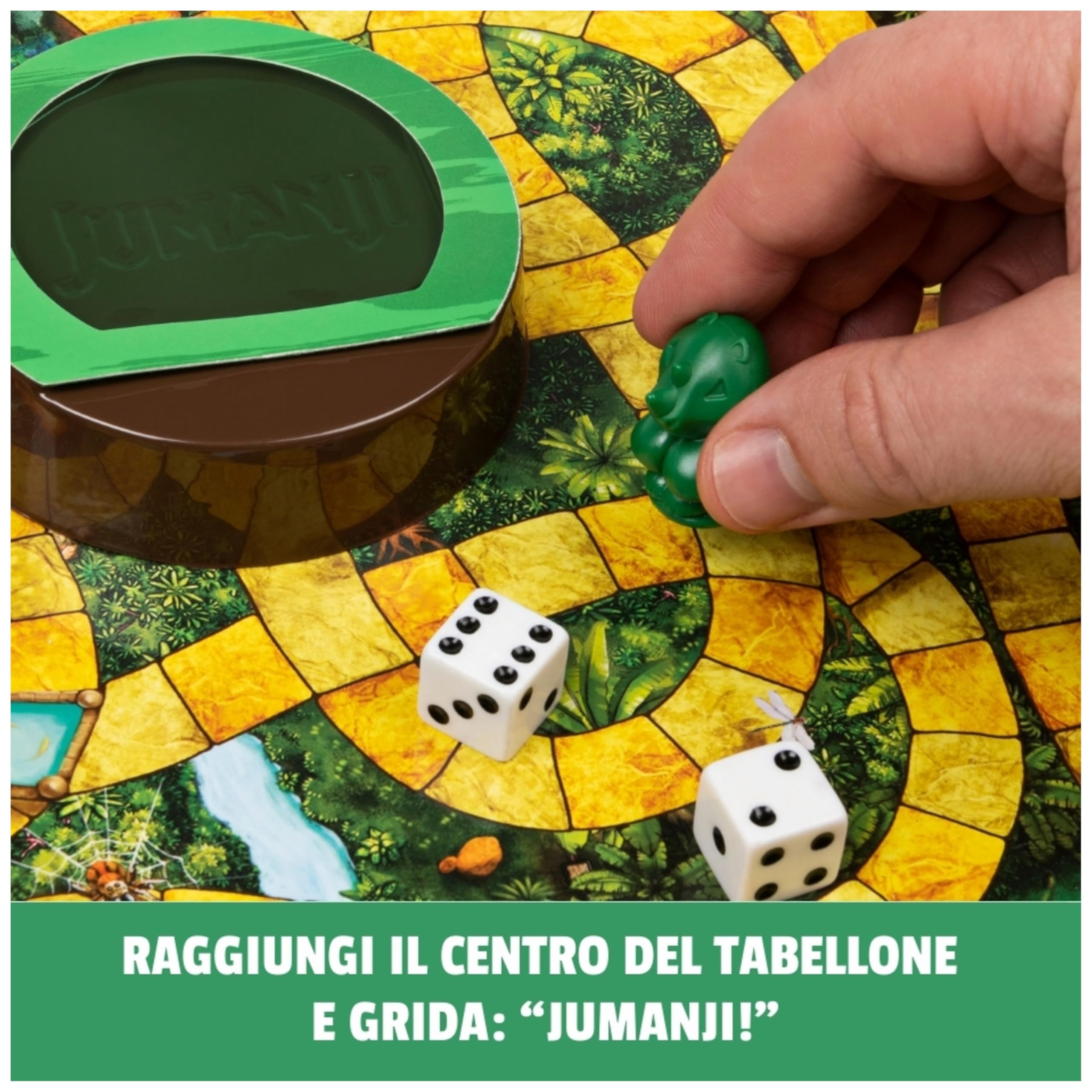 Gioco Da Viaggio Jumanji - Spin Master Games, Rapido E Avventuroso, Per Bambini Dai 5 Anni In Su - 2