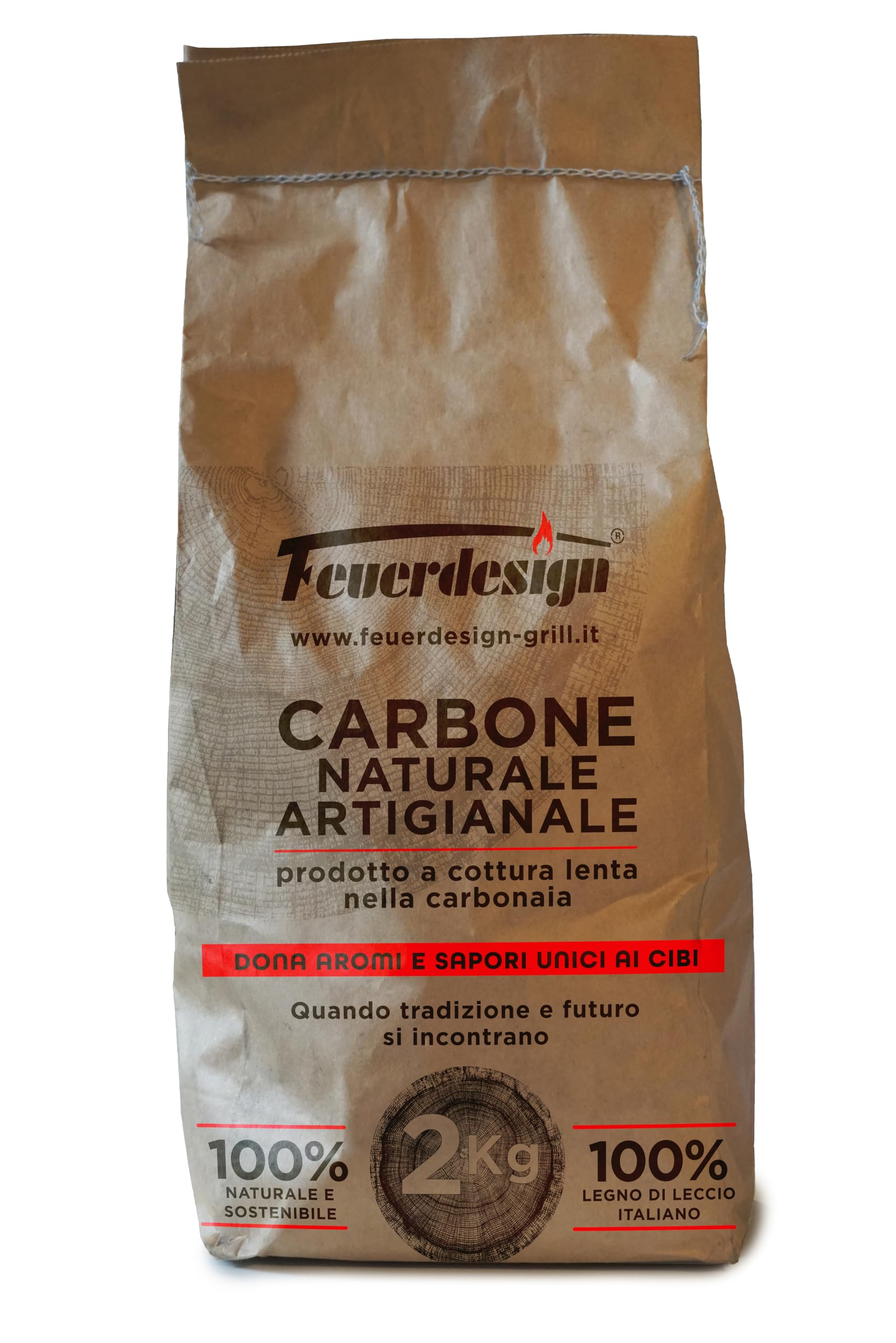 LotusGrill - Barbecue Portatile a Carbone - Standard LG G34 - con cavo di alimentazione USB, 35 x 23,4 cm, Verde + 2 Kg Carbone naturale Antiche Carbonaie, 100% legno di leccio italiano artigianale