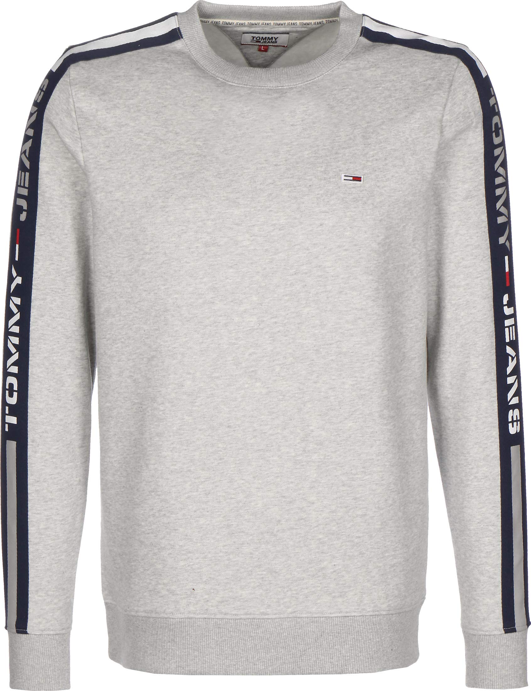 Tommy Jeans mens TJM Branded Tape Crew Sweatshirt