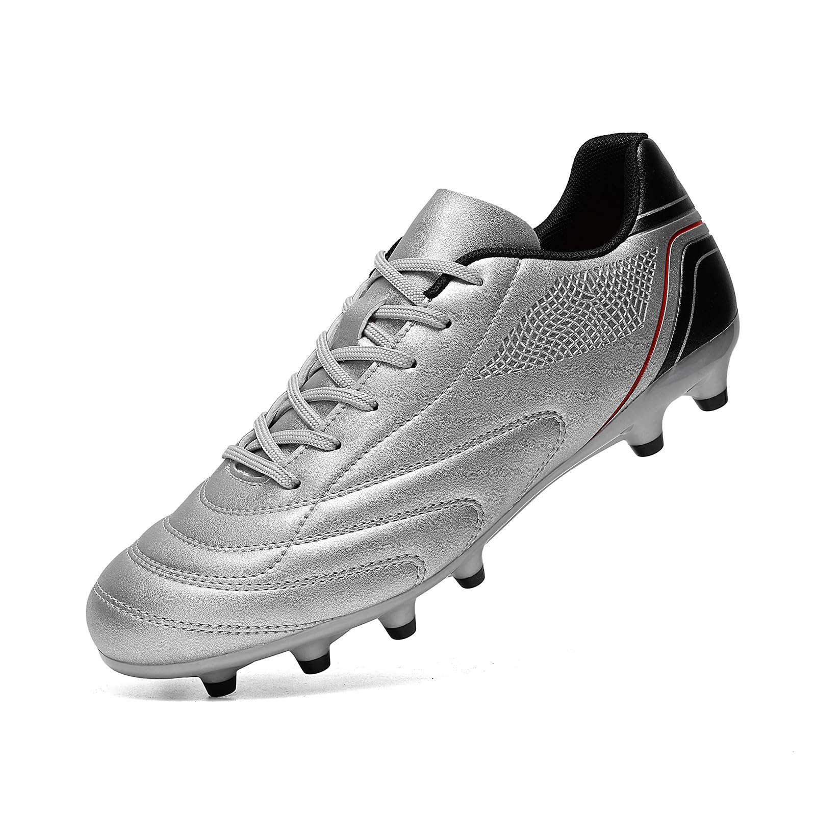 HaloTeam Soccer Shoes Mens Cleats Outdoor Professional Training Turf Football Boots Breathable Athletic Sneaker for AG/FG 6.5 US-11 US