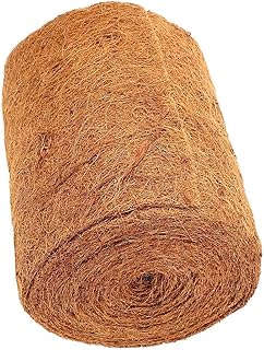 Kokosfasermatte 12x120 Zoll Natürliche Kokosmatte Rolle Für Hochbeete, Pflanzgefäße, Terrarien, Bodenschutz, Erosionsschutz, Reptilienunterlage, Biologisch Abbaubar(12x78 inch(30x200cm)) product image