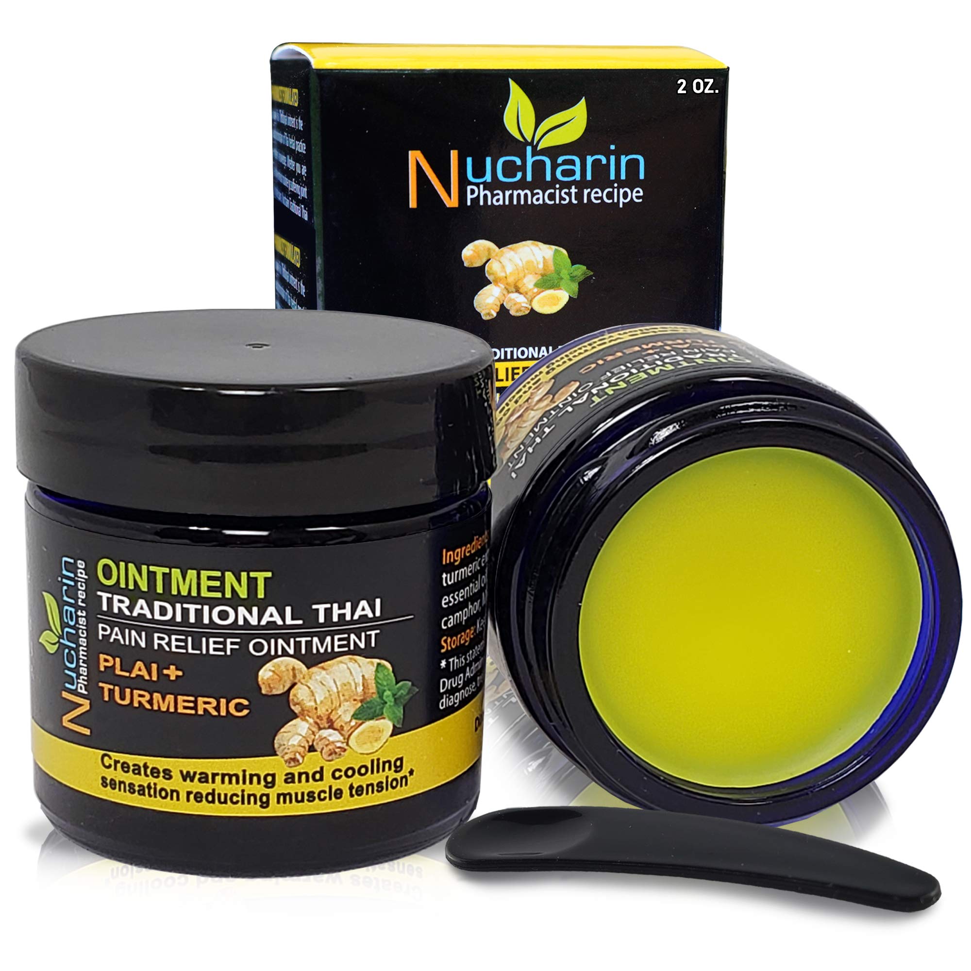Buy Back Pain Natural Muscle Rub Turmeric Ointment with Menthol
