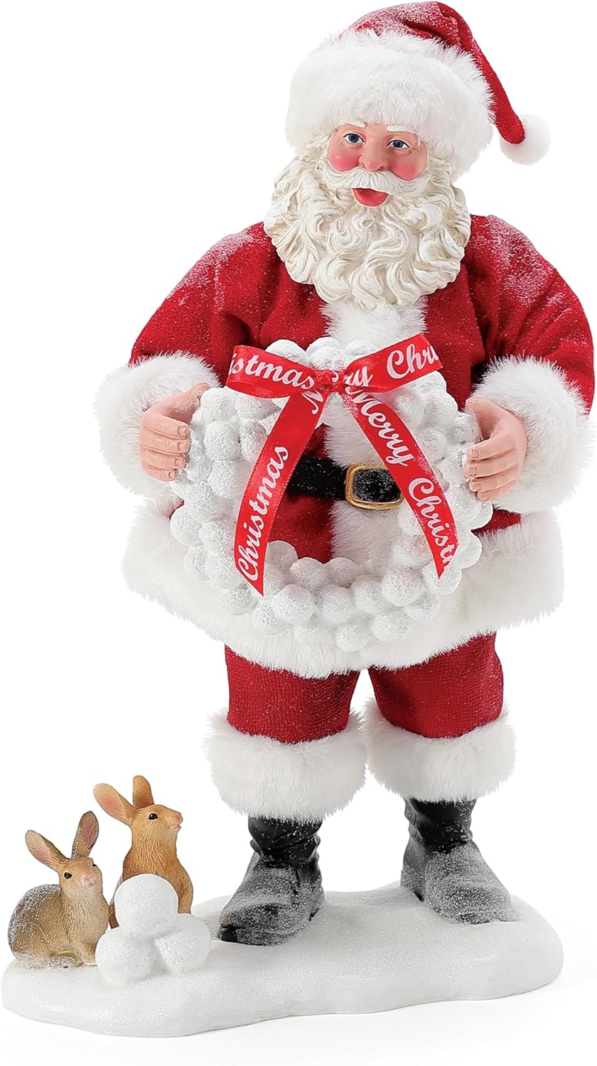 Department 56 Possible Dreams Christmas Traditions Snowballs for Santa Figurine, 10.5 Inch, Multicolor