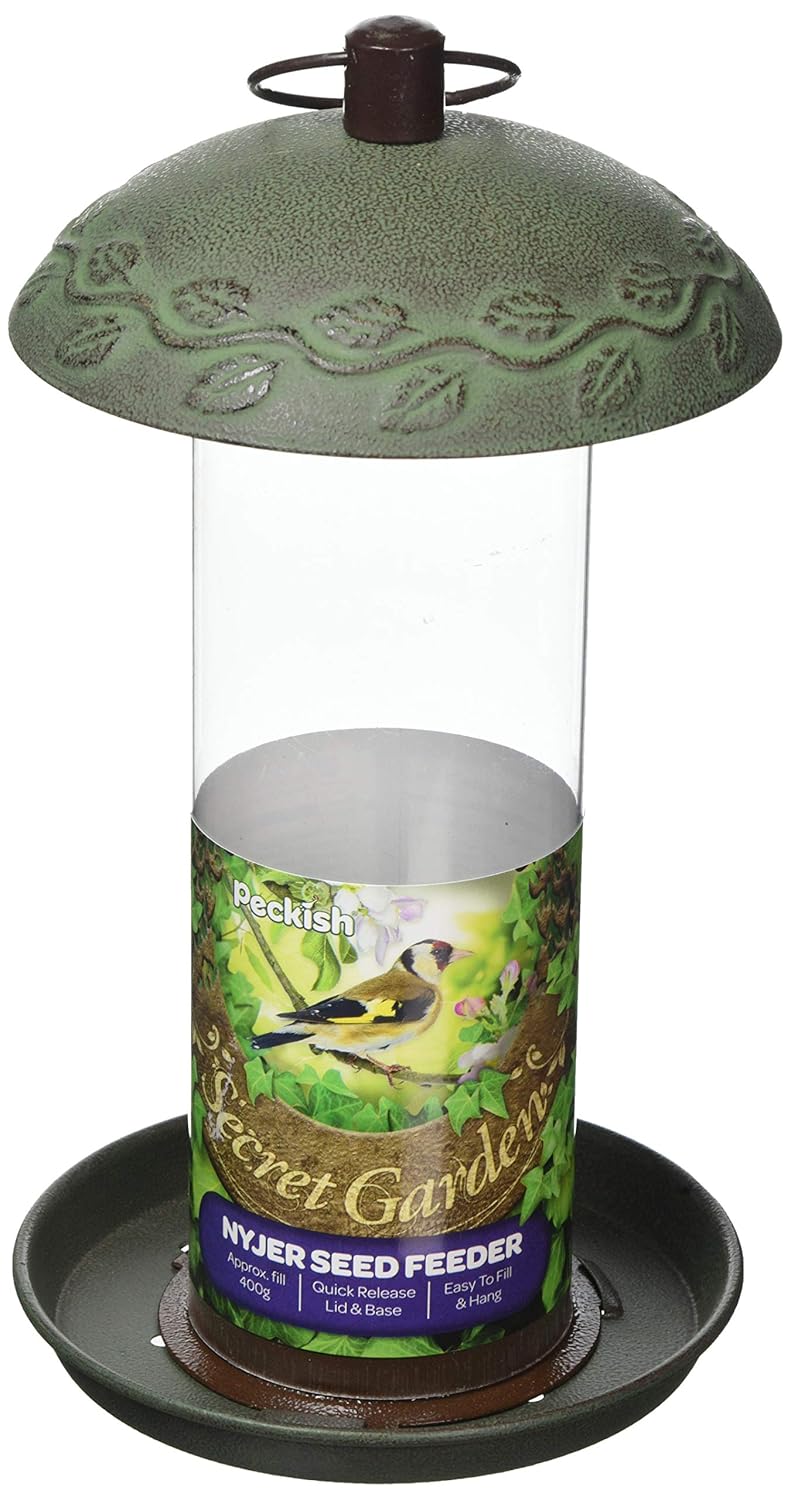 Peckish Secret Garden Nyjer Seed Feeder Amazon.in Garden & Outdoors